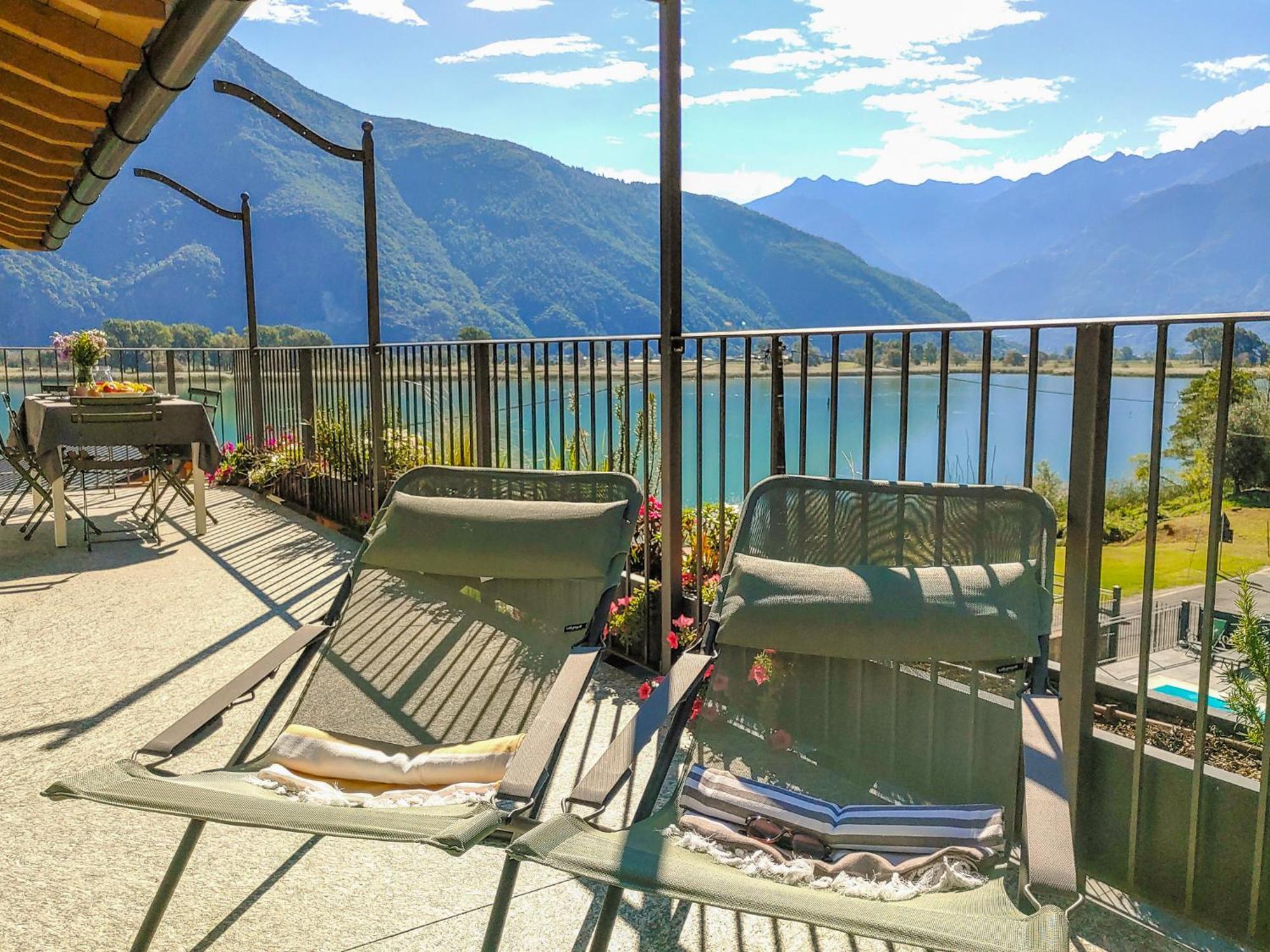 Dascio Silence Ferienwohnung Mit Panorama Balkon 外观 照片